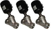 1 1.2 INCH BSP SS ANGLE SEAT PROCESS VALVE NC